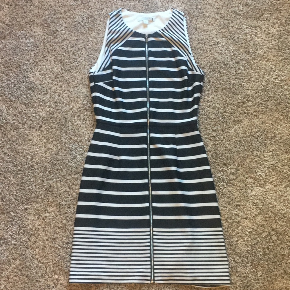 Piperlime Black & White Dress